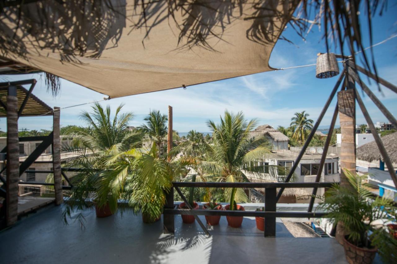Chaak Vandrarhem Puerto Escondido  Exteriör bild